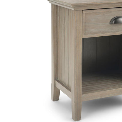 Distressed Grey | Acadian Bedside Table