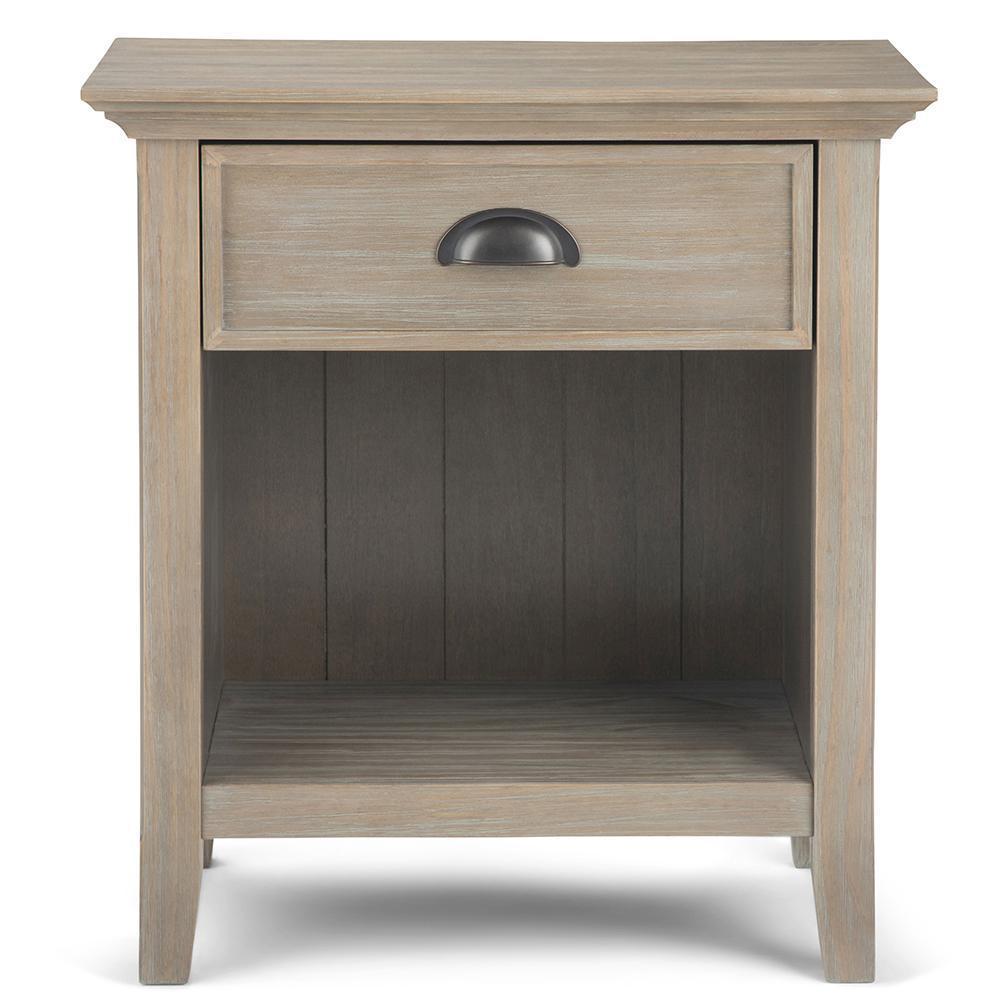 Distressed Grey | Acadian Bedside Table