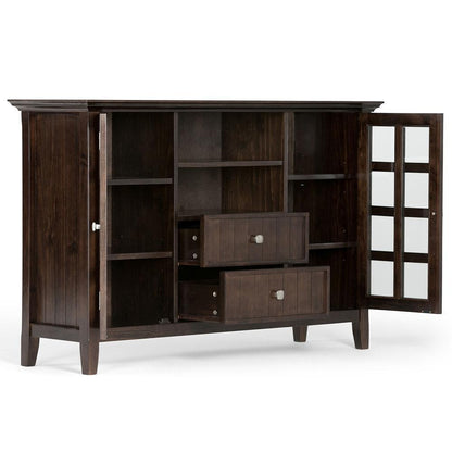 Brunette Brown | Acadian Tall TV Stand