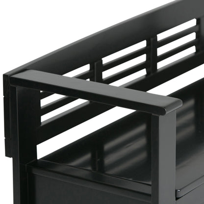 Black | Adams Entryway Bench