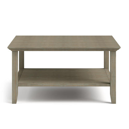 Distressed Grey | Acadian Square Coffee Table