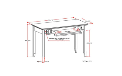 Light Golden Brown | Acadian Desk