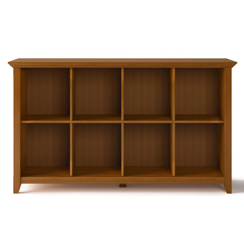 Light Golden Brown | Acadian 8 Cube Storage / Sofa Table