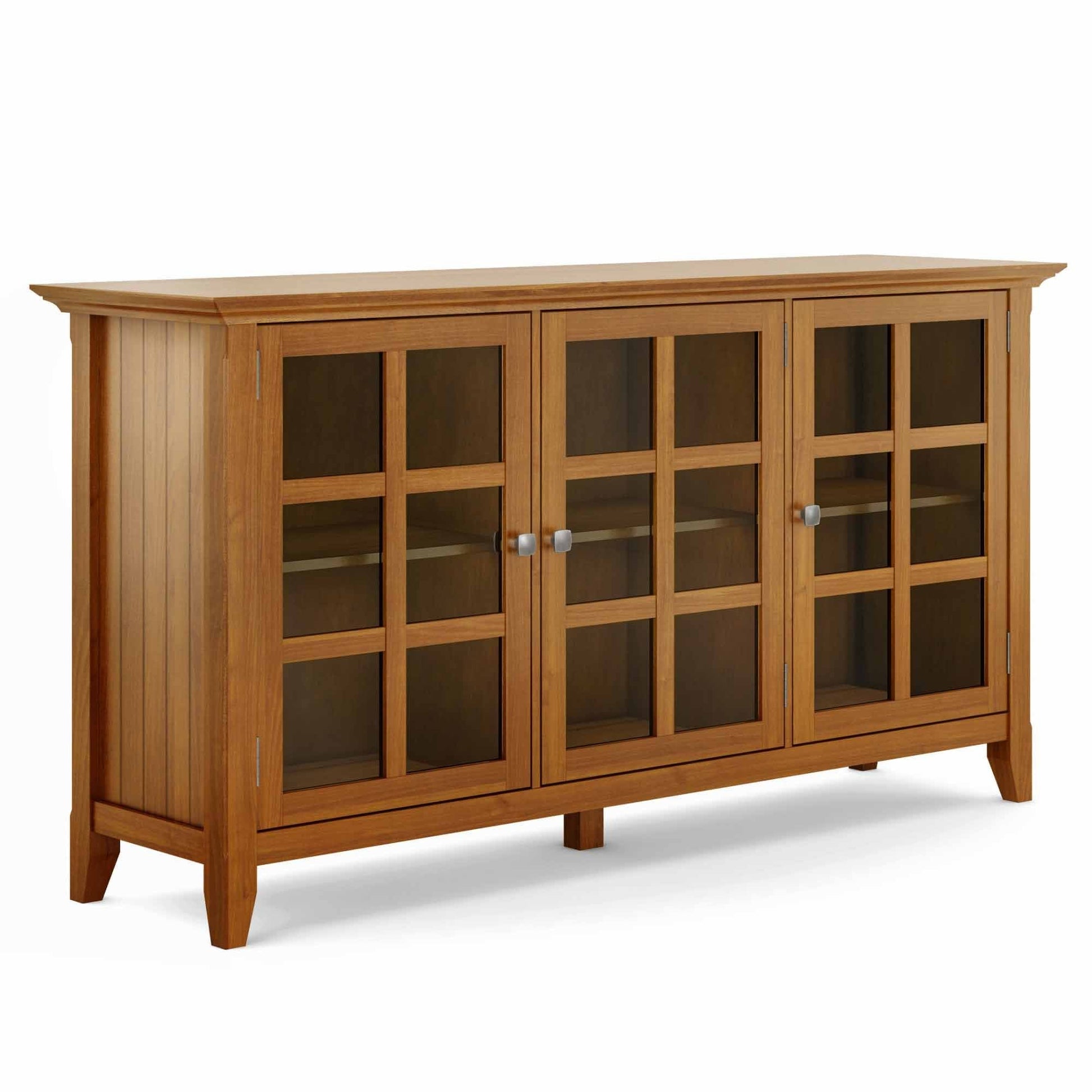 Light Golden Brown | Acadian Wide Storage Cabinet