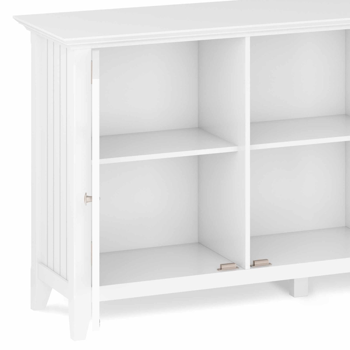 White | Acadian Wide Storage Cabinet