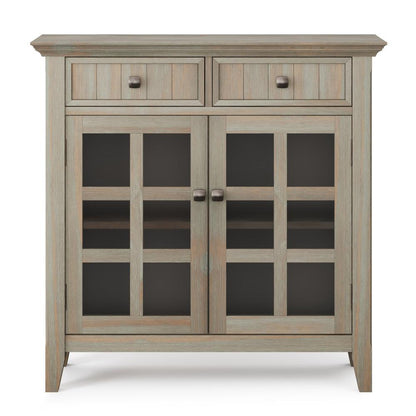 Distressed Grey | Acadian Entryway Storage Cabinet