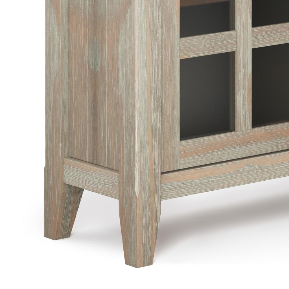 Distressed Grey | Acadian Entryway Storage Cabinet