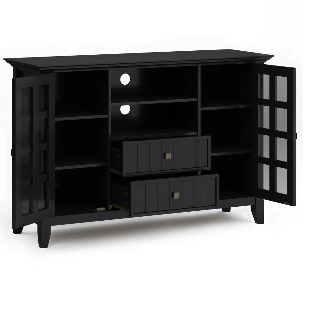 Black | Acadian Tall TV Stand