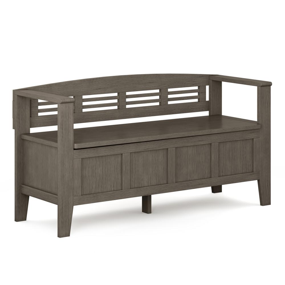 Farmhouse Grey | Adams Entryway Bench