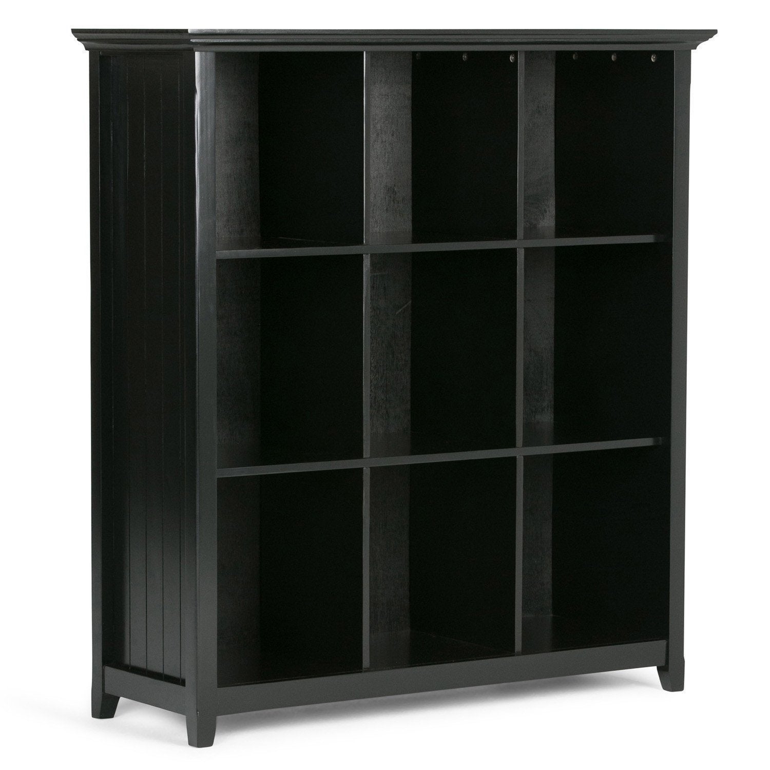 Black | Acadian Nine Cube Bookcase & Storage Unit