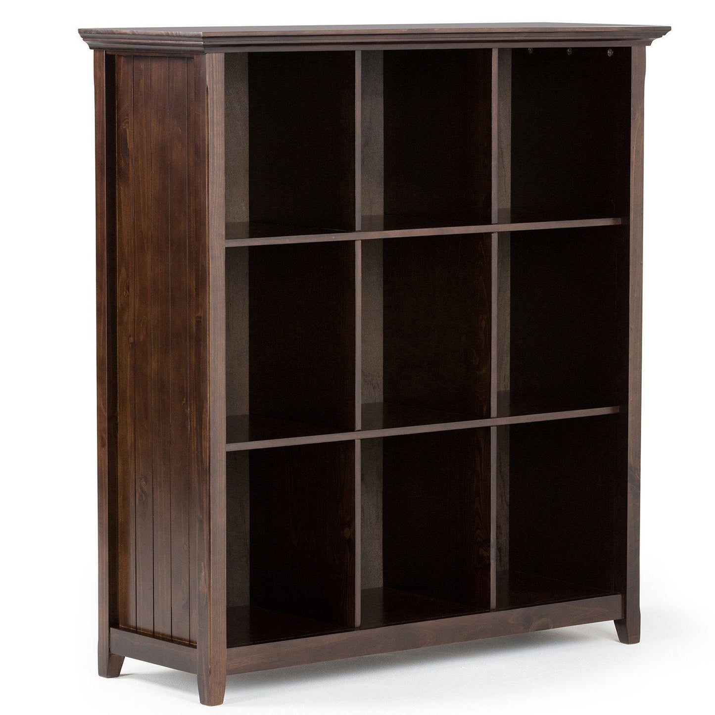 Brunette Brown | Acadian Nine Cube Bookcase & Storage Unit