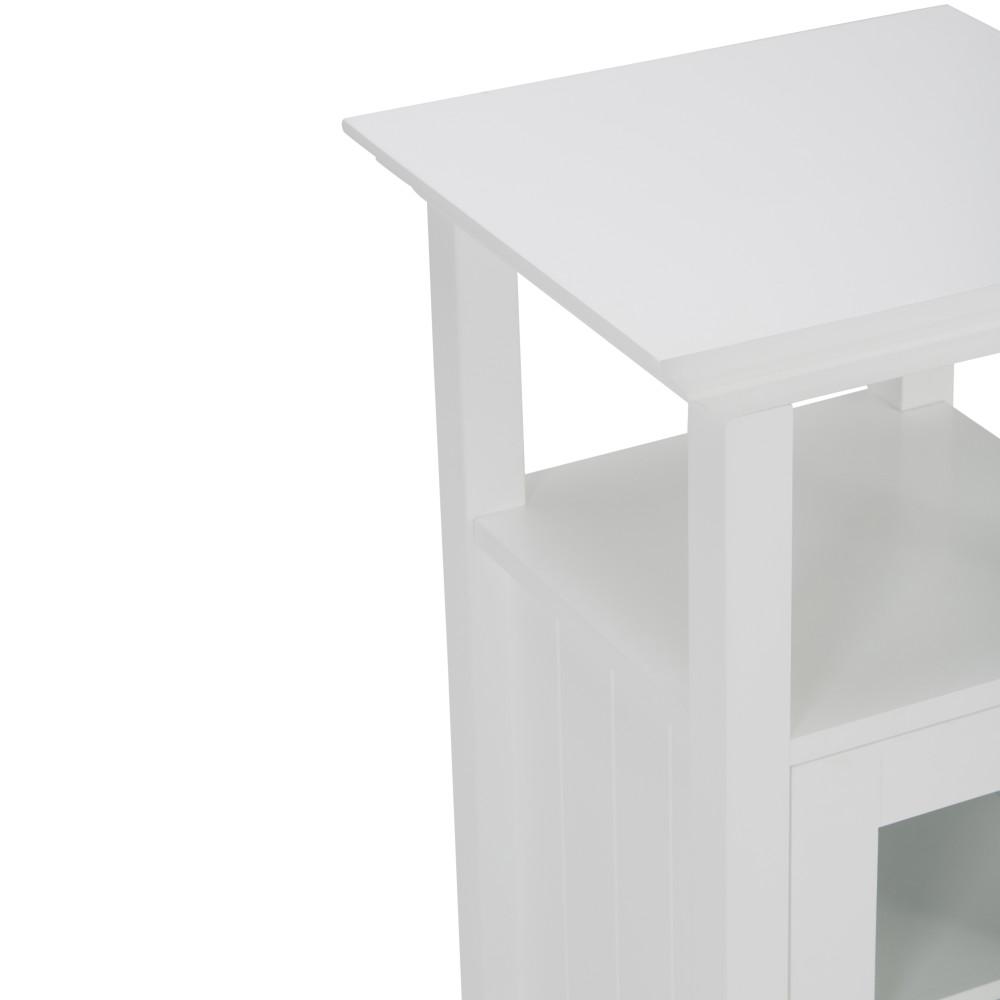 Pure White | Acadian Floor Storage Cabinet