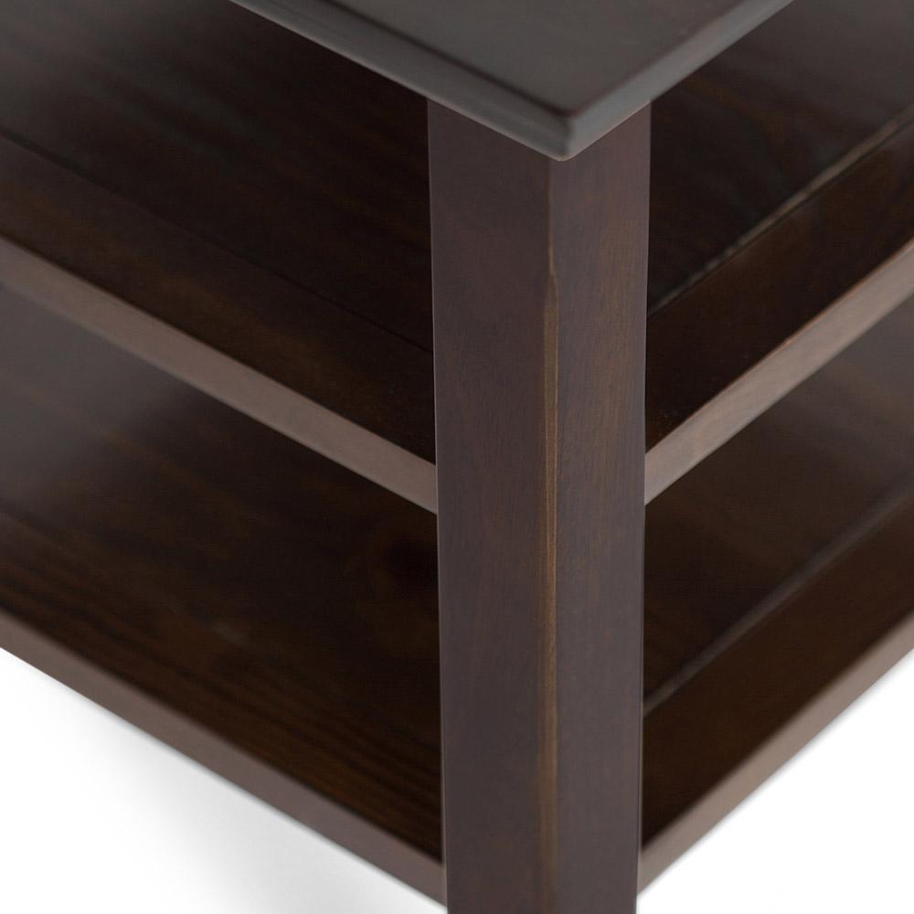 Brunette Brown | Acadian End Side Table