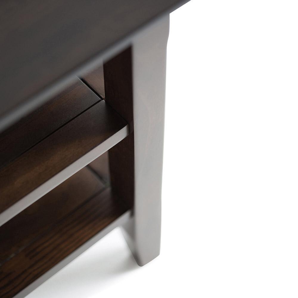 Brunette Brown | Acadian End Side Table