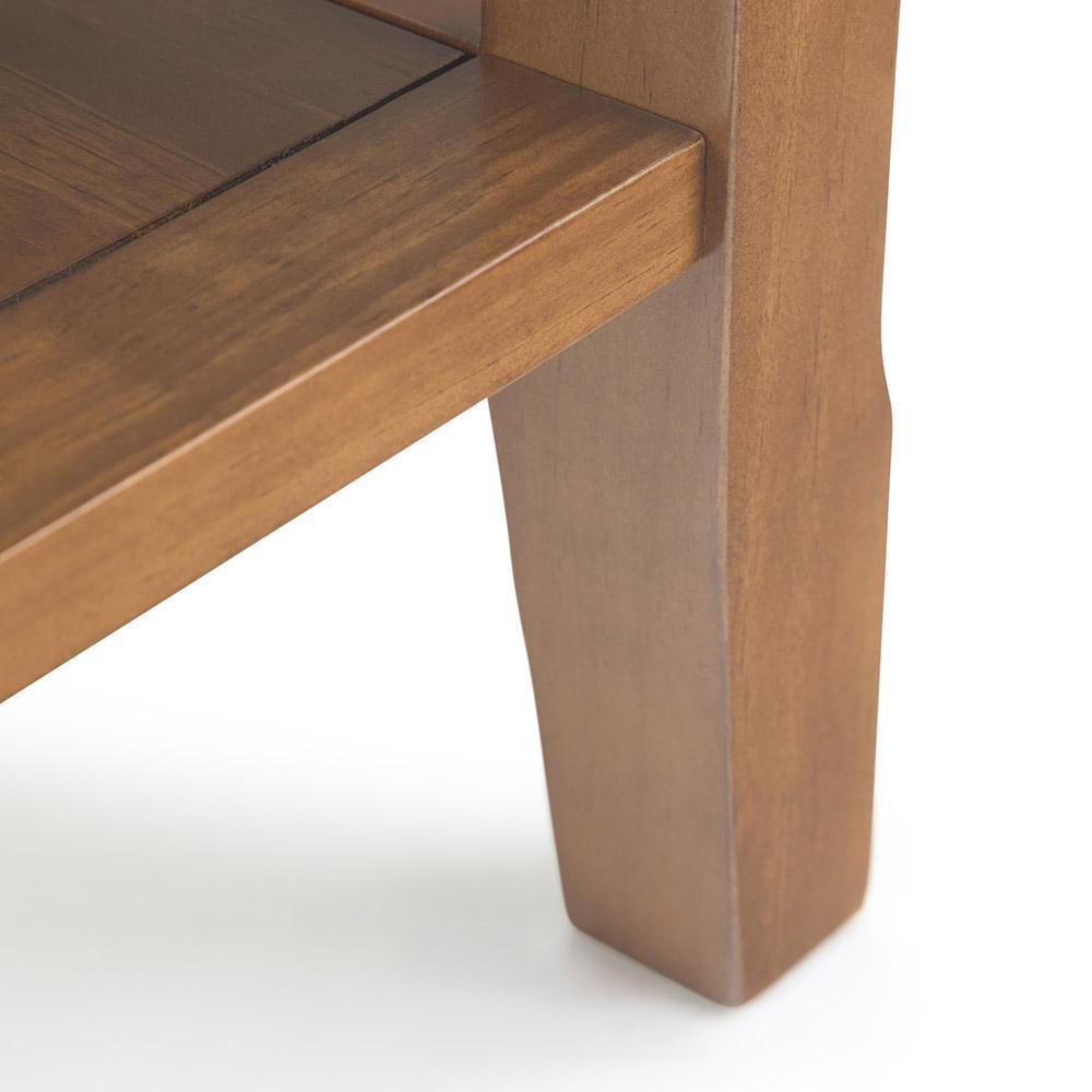 Light Golden Brown | Acadian Narrow Side Table