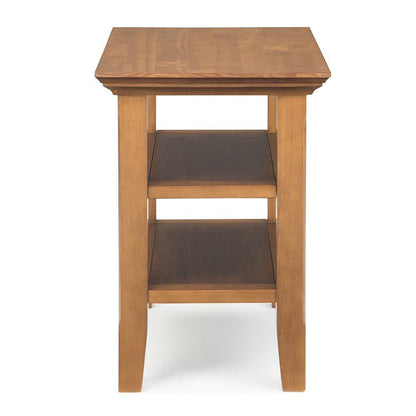 Light Golden Brown | Acadian Narrow Side Table