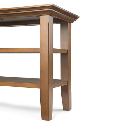 Light Golden Brown | Acadian Narrow Side Table