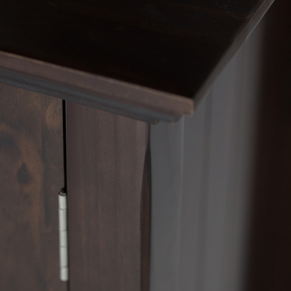 Brunette Brown | Acadian Low Storage Cabinet