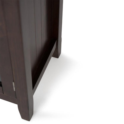 Brunette Brown | Acadian Medium Storage Cabinet