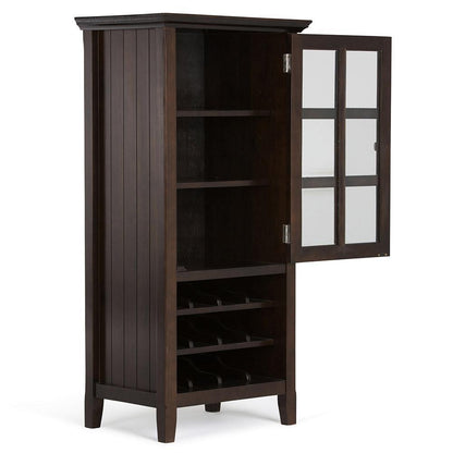 Brunette Brown | Acadian High Storage Wine Rack