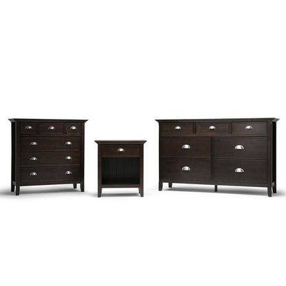 Brunette Brown | Acadian Bedroom Chest of Drawers