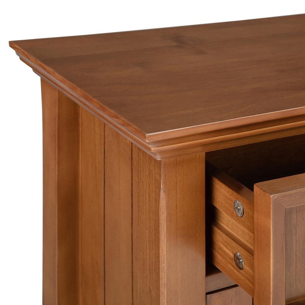 Light Golden Brown | Acadian Entryway Storage Cabinet