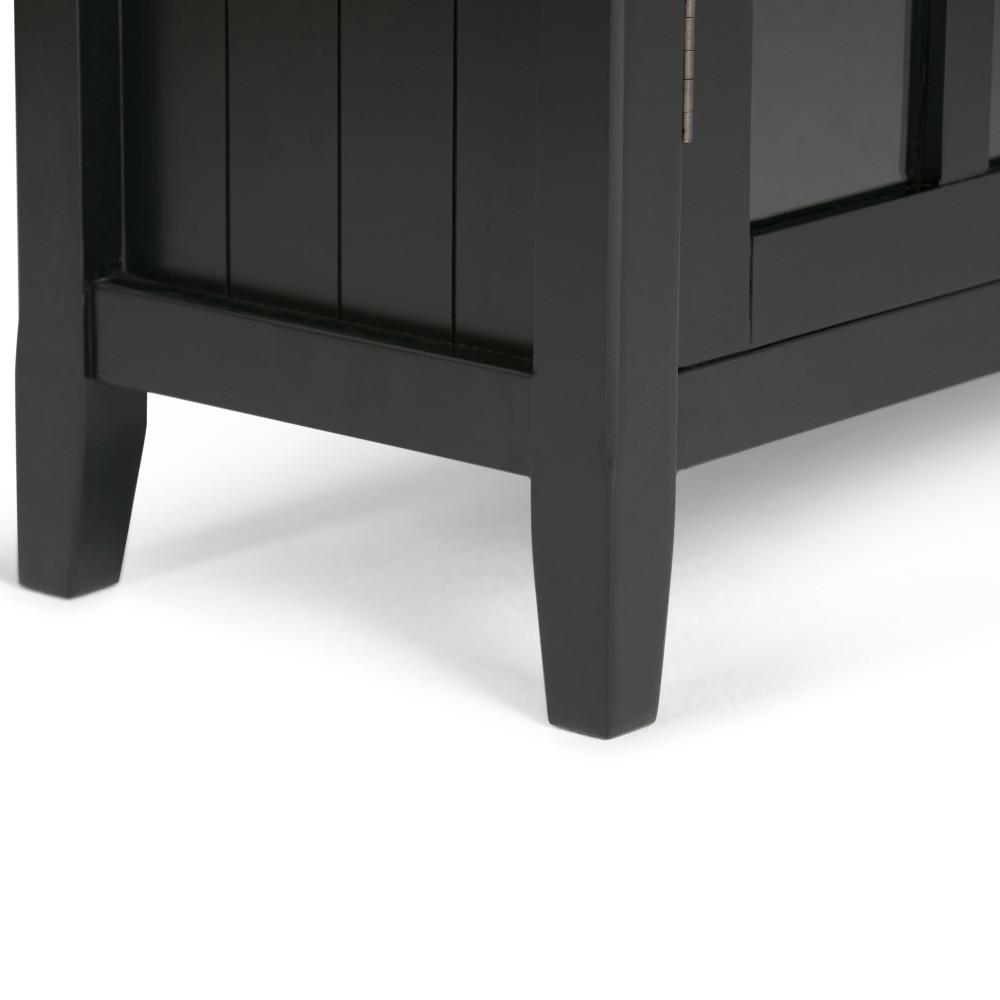 Black | Acadian Medium Storage Cabinet