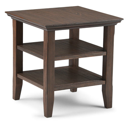 Farmhouse Brown | Acadian End Side Table