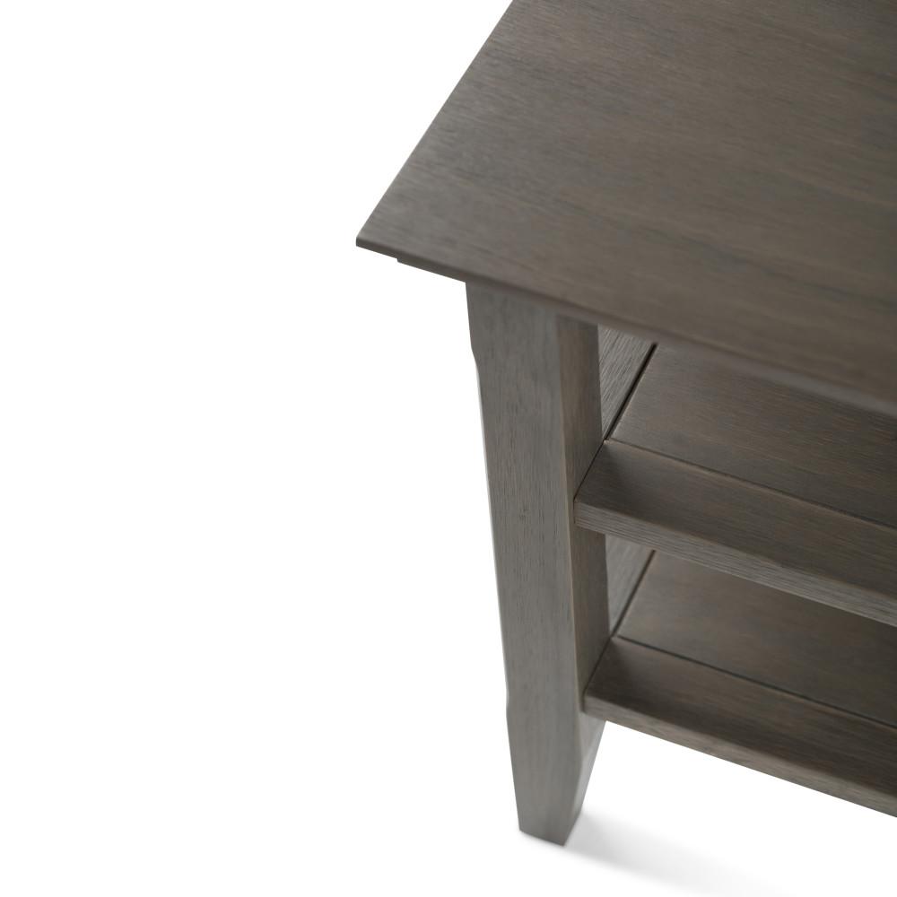 Farmhouse Grey | Acadian End Side Table