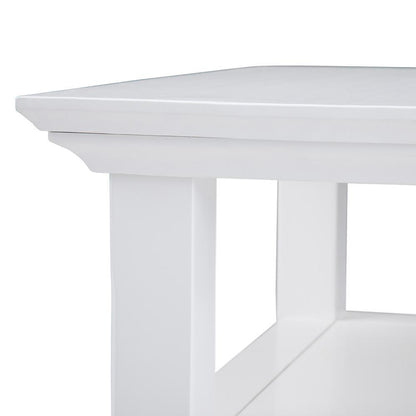 White | Acadian End Side Table