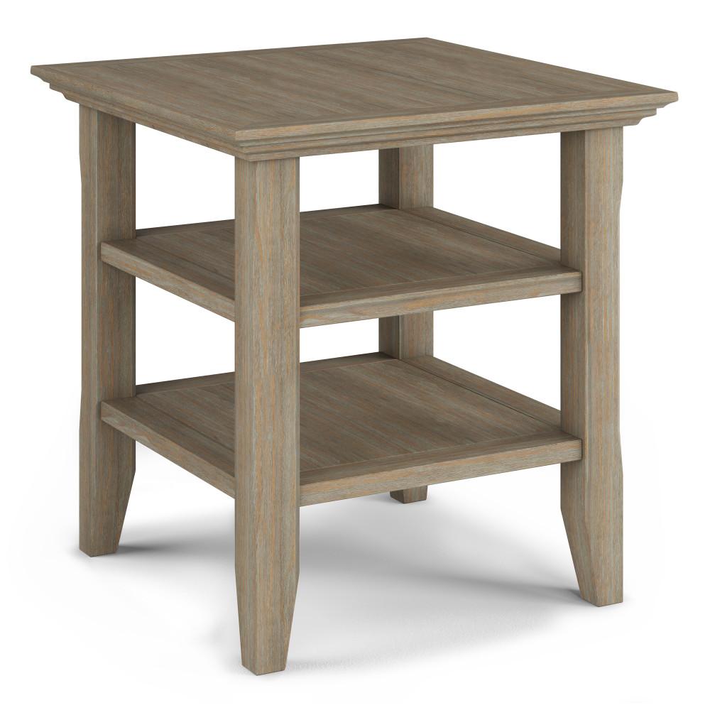 Distressed Grey | Acadian End Side Table