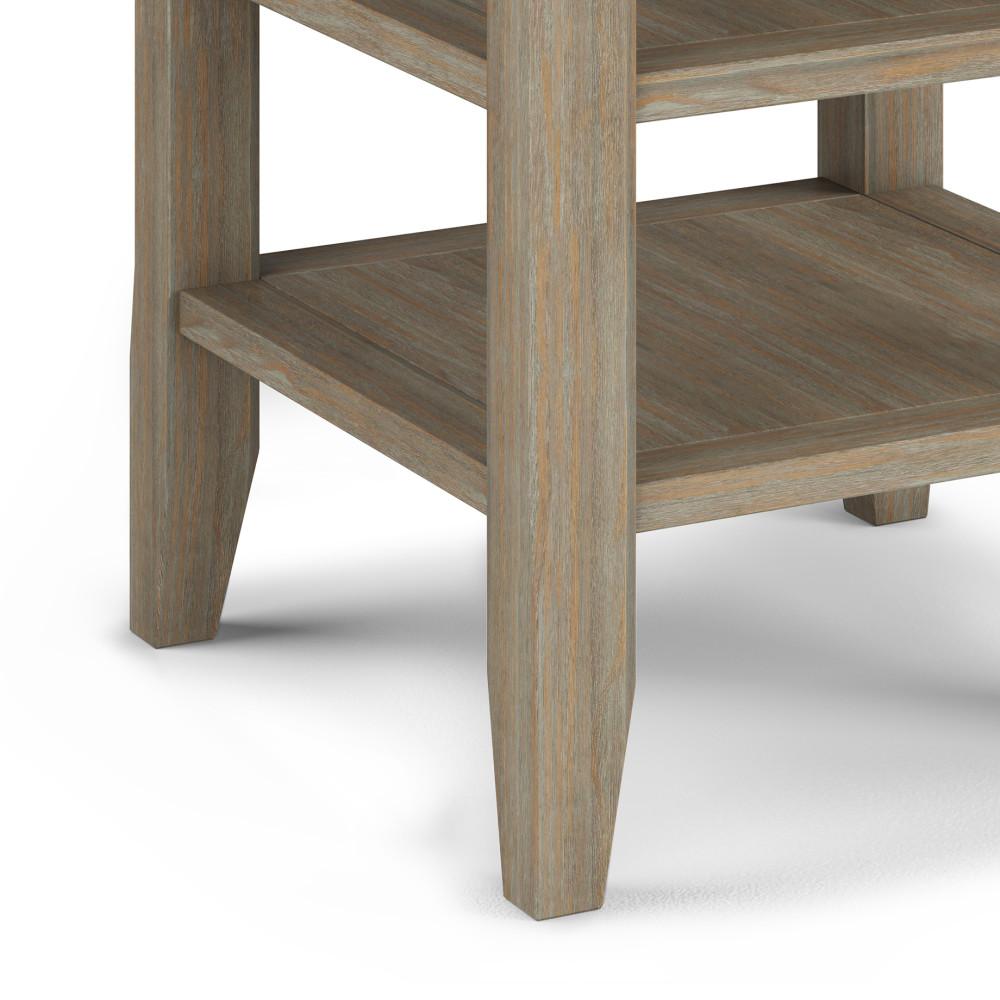 Distressed Grey | Acadian End Side Table