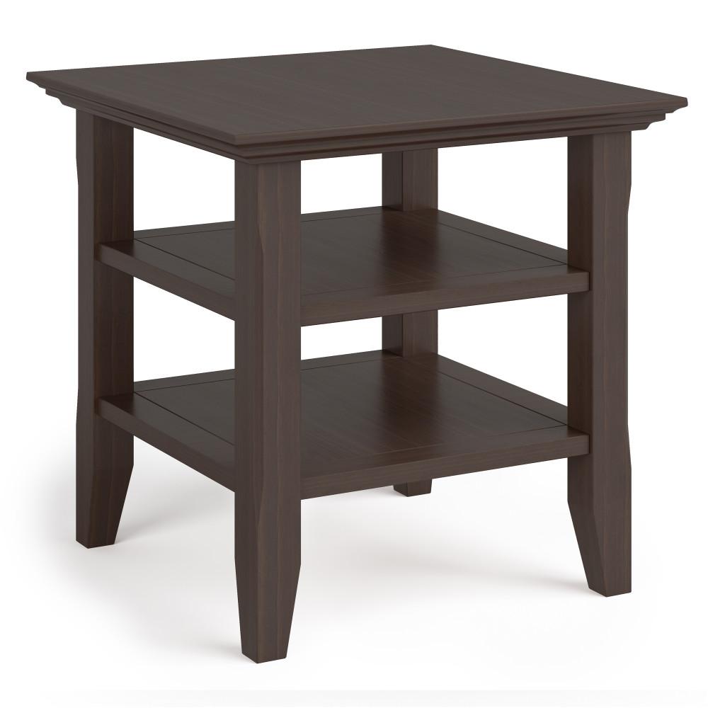 Warm Walnut Brown | Acadian End Side Table