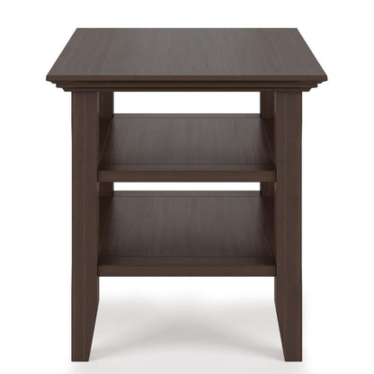 Warm Walnut Brown | Acadian End Side Table