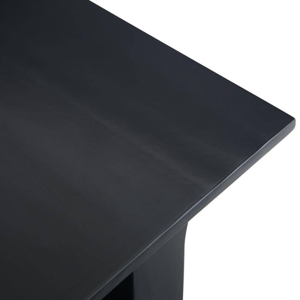 Black | Acadian Narrow Side Table