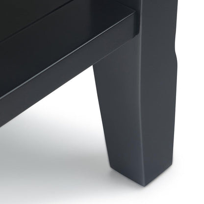 Black | Acadian Narrow Side Table