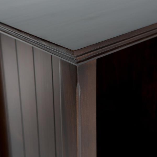 Brunette Brown | Acadian 8 Cube Storage / Sofa Table