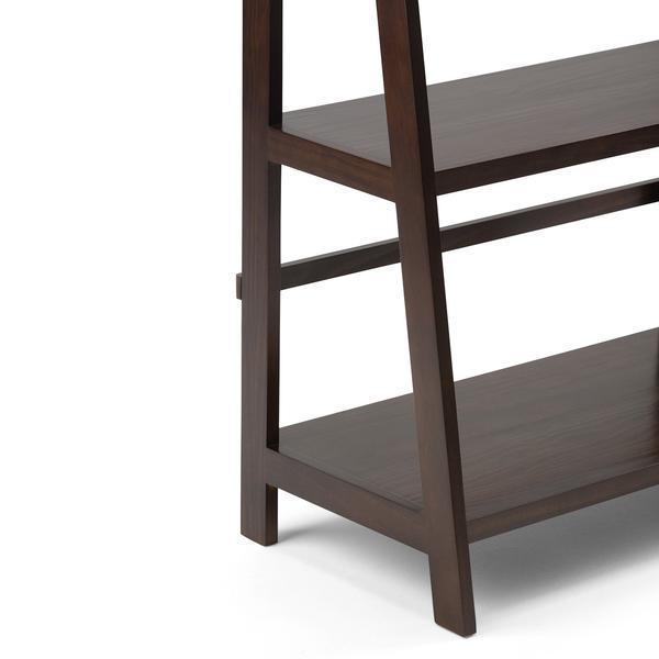 Brunette Brown | Acadian 72 x 36 inch Wide Bookcase