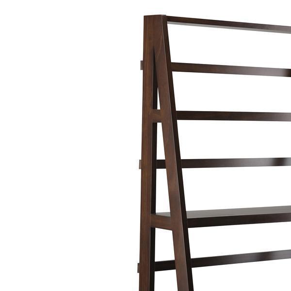 Brunette Brown | Acadian 72 x 36 inch Wide Bookcase